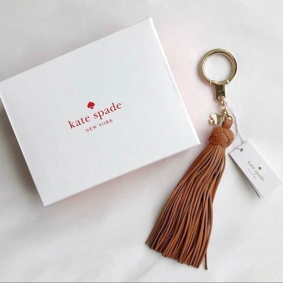 Kate Spade Tassel Keychain Bag Charm - Picture 2 of 8